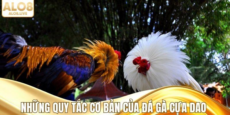 Những quy tắc cơ bản của đá gà cựa dao
