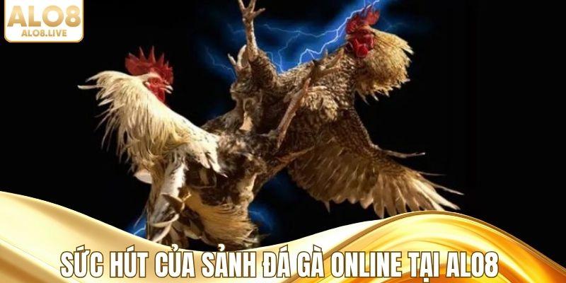 Sức hút của sảnh đá gà online tại ALO8