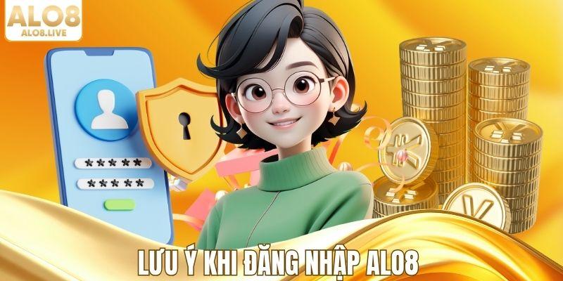 Lưu ý khi truy cập trang ALO8
